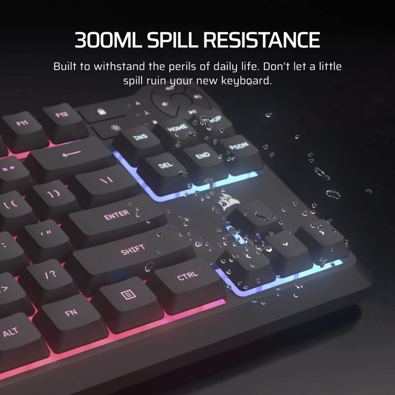 Tastiera da gaming Corsair K55 CORE TKL RGB