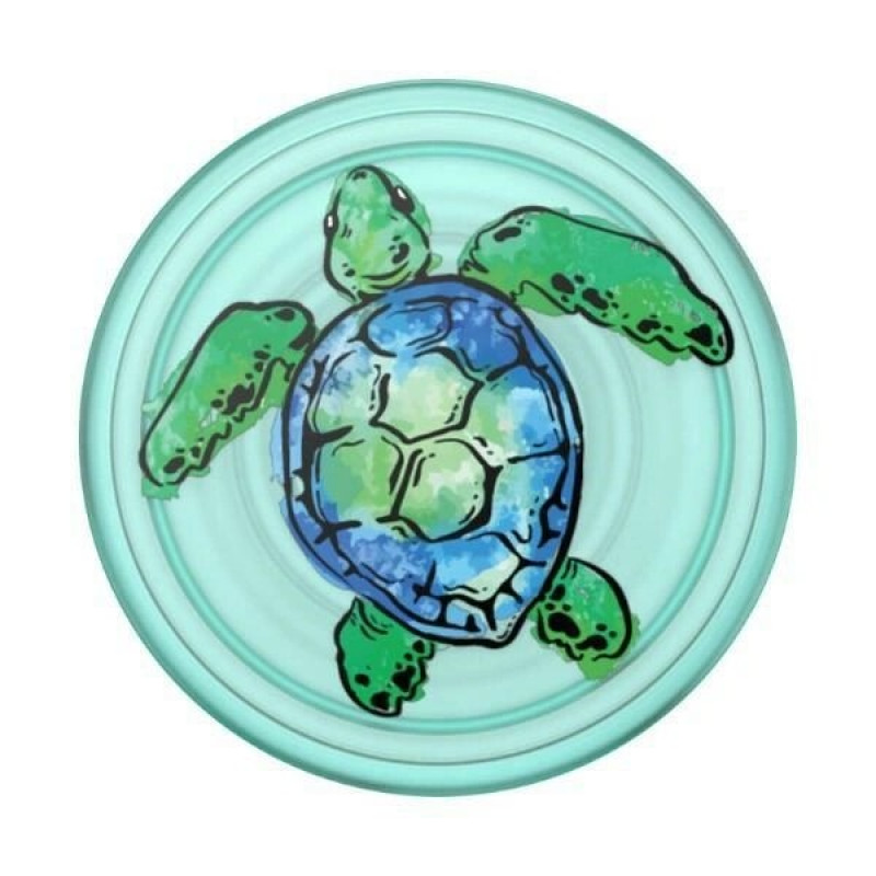 Grip e supporto per telefono PopSockets PopGrip PlantCore Tortuga