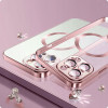 Custodia MagSafe Tech-Protect MagShine per Apple iPhone 14, viola