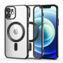 Custodia MagSafe Tech-Protect MagShine per Apple iPhone 12, nera