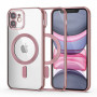 Custodia MagSafe Tech-Protect MagShine per Apple iPhone 11, oro rosa