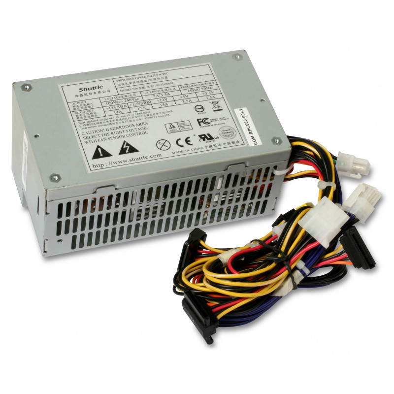 Alimentatore per PC Shuttle PC55, 450 W, non modulare, grigio