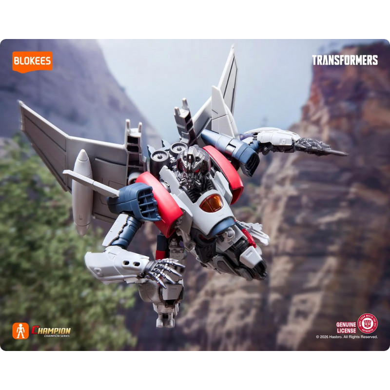 Blokees Transformers Classic Class 25 Blitzwing figura da collezione