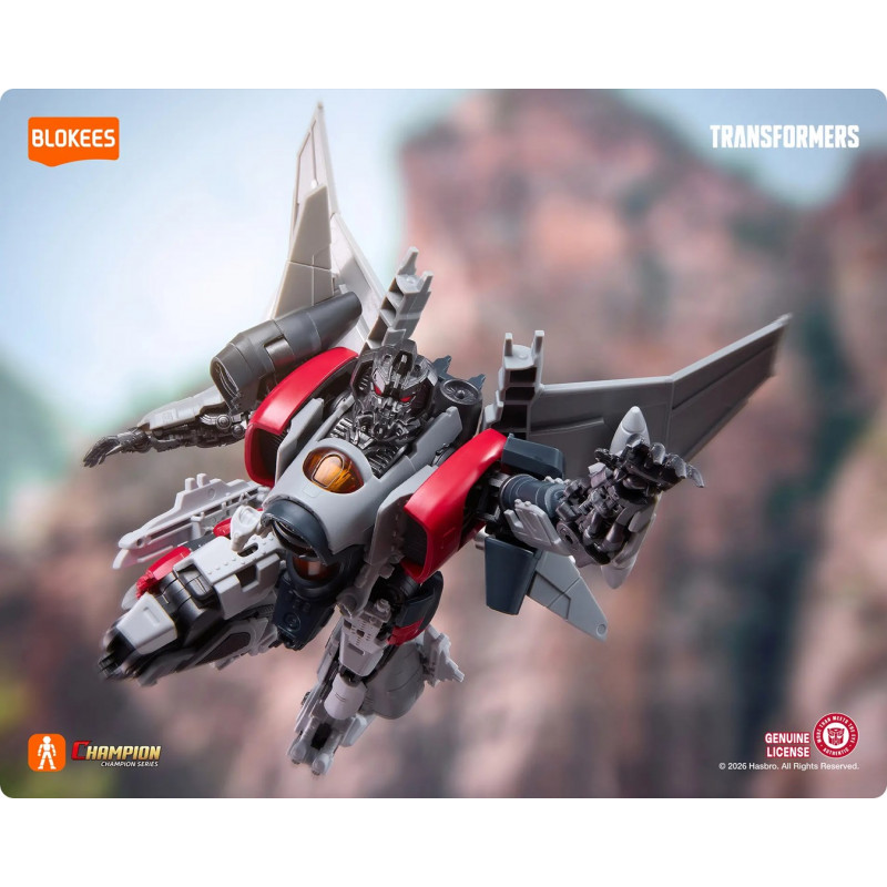 Blokees Transformers Classic Class 25 Blitzwing figura da collezione