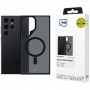 3MK Smoke MagCase per Samsung Galaxy S23 Ultra, semitrasparente