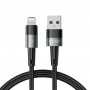 Cavo Tech-Protect UltraBoost USB-A/Lightning 12W 2.4A 100 cm, grigio