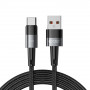 Cavo Tech-Protect UltraBoost USB-A/USB-C 66W 6A 200 cm, grigio