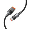 Cavo Tech-Protect UltraBoost USB-A/USB-C 66W 6A 100 cm, grigio