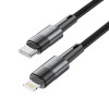 Cavo Tech-Protect UltraBoost USB-C/Lightning PD 20W 3A 200 cm, grigio