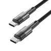Cavo Tech-Protect UltraBoost USB-C/USB-C PD 60W 3A 200 cm, grigio