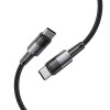 Cavo Tech-Protect UltraBoost USB-C/USB-C PD 60W 3A 25 cm, grigio