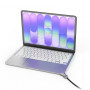 Adattatore Ledge Compulocks per MacBook Neo MBALDGN01KL, con cavo di sicurezza a chiave (Corner Lock)