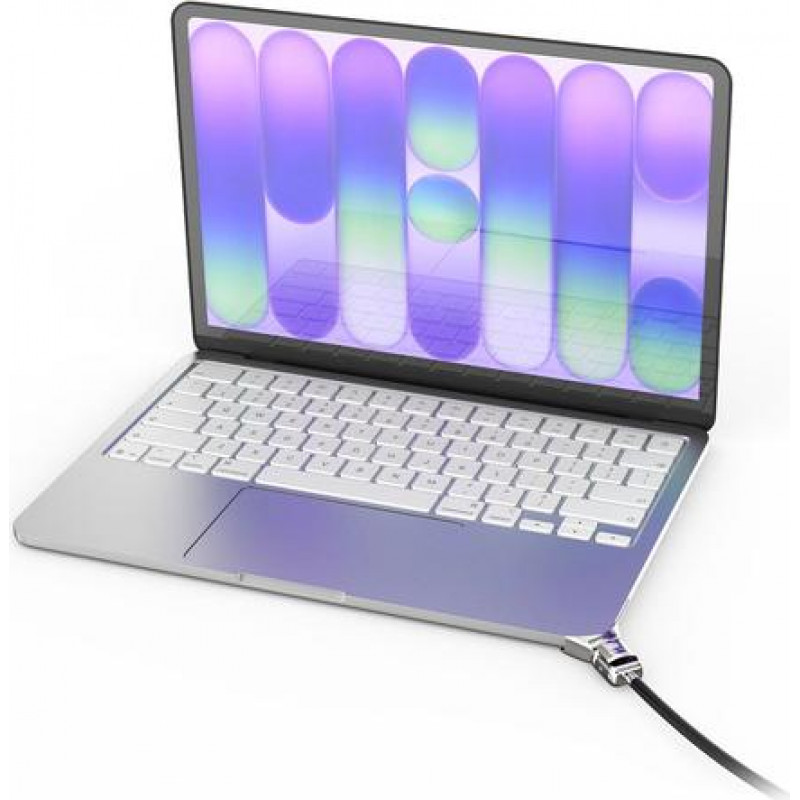 Adattatore Ledge Compulocks per MacBook Neo MBALDGN01KL, con cavo di sicurezza a chiave (Corner Lock)