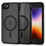 Custodia MagSafe MagMat Tech-Protect per Apple iPhone SE 2022/SE 2020/8/7, nero opaco