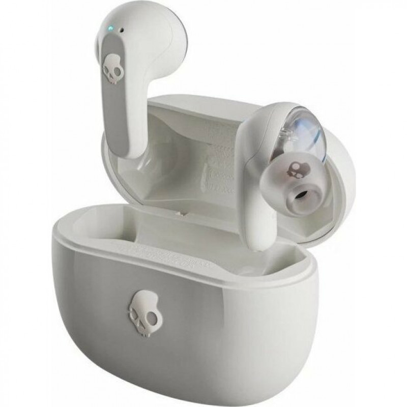 Cuffie true wireless in-ear Skullcandy Rail S2RLW-Q751, Bone/Orange Glow