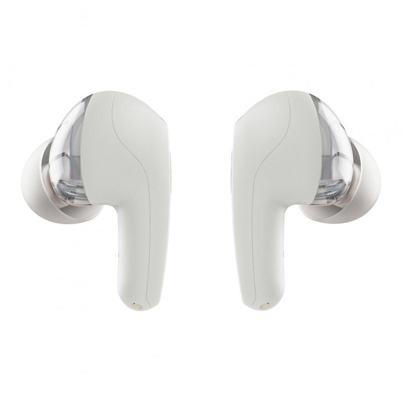 Cuffie true wireless in-ear Skullcandy Rail S2RLW-Q751, Bone/Orange Glow