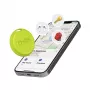 Localizzatore SBS Track My Circle compatibile con Apple Find My, verde
