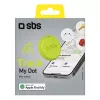 Localizzatore SBS Track My Circle compatibile con Apple Find My, verde
