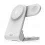Caricatore wireless MagSafe 3-in-1 STM ChargeTree MAG, bianco