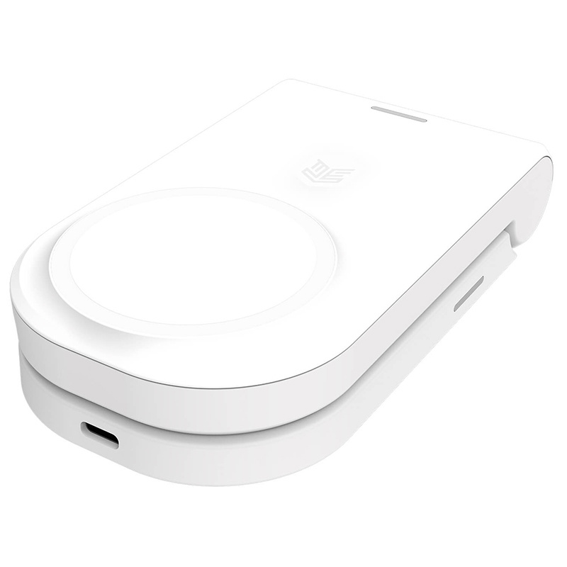 Caricatore wireless MagSafe 3-in-1 STM ChargeTree MAG, bianco