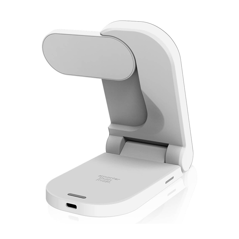 Caricatore wireless MagSafe 3-in-1 STM ChargeTree MAG, bianco