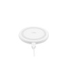 Stazione di ricarica wireless Qi PURO 10W, bianca