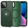 Custodia MagSafe Tech-Protect MagMat per Apple iPhone 13, verde opaco