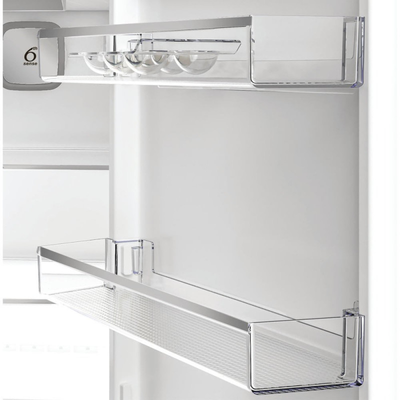 Frigorifero combinato a libera installazione Whirlpool WPC 83I XP, 316 L, argento (WPC83IXP)
