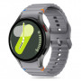 Cinturino sport in silicone Tech-Protect per Samsung Galaxy Watch 4/5/5 Pro/6/7/FE, grigio crayon