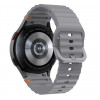 Cinturino sport in silicone Tech-Protect per Samsung Galaxy Watch 4/5/5 Pro/6/7/FE, grigio crayon