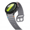 Cinturino sport in silicone Tech-Protect per Samsung Galaxy Watch 4/5/5 Pro/6/7/FE, grigio crayon