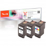 Set di cartucce d'inchiostro Peach Spar Pack PI100-317 (compatibile con Canon PG-545/CL-546)