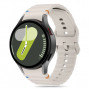 Cinturino sport in silicone Tech-Protect per Samsung Galaxy Watch 4/5/5 Pro/6/7/FE, Starlight