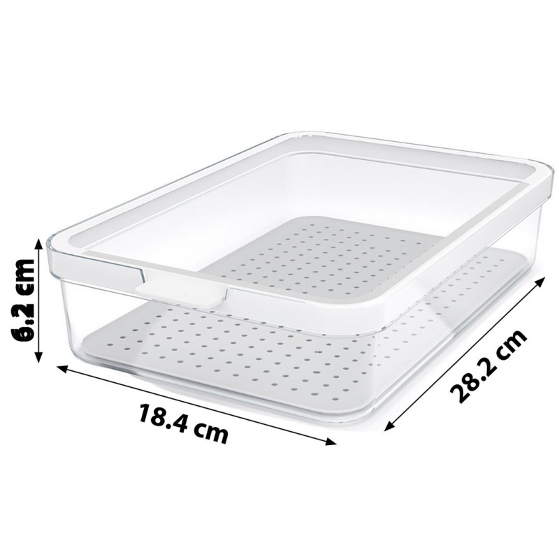 Set organizzatore per frigorifero Rotho CAUMA (3 pz)