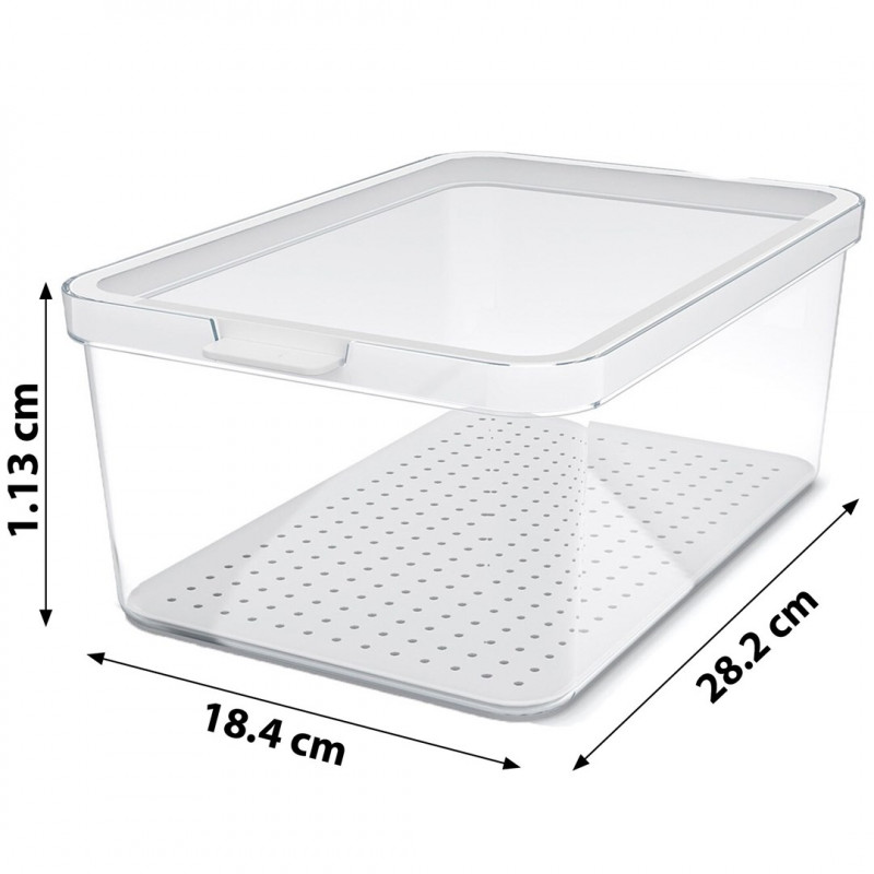 Set organizzatore per frigorifero Rotho CAUMA (3 pz)
