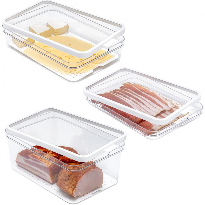 Set organizzatore per frigorifero Rotho CAUMA (3 pz)