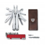Multifunzione Victorinox Swiss Tool Spirit X Plus, acciaio inossidabile, pelle, 105 mm (3.0235.L)