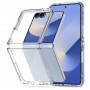 Custodia Tech-Protect Flexair Hybrid THP4318 per Samsung Galaxy Z Flip 7, trasparente