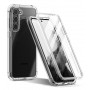 Custodia Tech-Protect Kevlar per Samsung Galaxy S23+, trasparente
