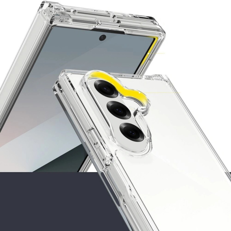 Custodia Tech-Protect Flexair Hybrid THP4308 per Samsung Galaxy Z Fold 7, trasparente