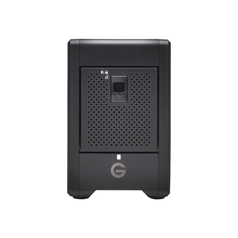 SanDisk Professional G-RAID SHUTTLE 4 array di dischi rigidi, 24 TB, 4 vani, HDD 6 TB x 4, Thunderbolt 3, USB 3.2 Gen 2