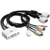 Switch KVM/audio TRENDnet TK-214i, 2 x KVM/audio
