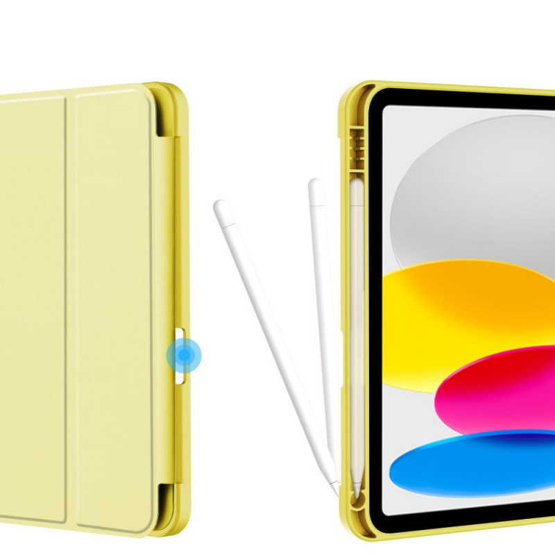 Custodia Tech-Protect SC Pen per Apple iPad 10.9 (2022) / iPad 11 (2025), gialla
