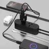 Caricatore da parete Dudao A27TEU PD 30W GaN, USB-A + USB-C, nero