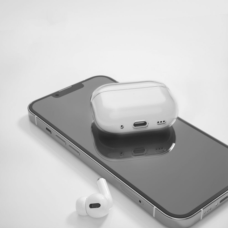 Custodia Tech-Protect Flexair per Apple AirPods Pro 2 / 1, trasparente