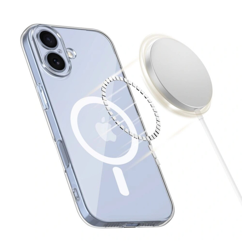 Custodia Tech-Protect FlexAir MagSafe per Apple iPhone 17, trasparente