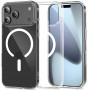 Custodia Tech-Protect Flexair Hybrid MagSafe per Apple iPhone 17 Pro, trasparente