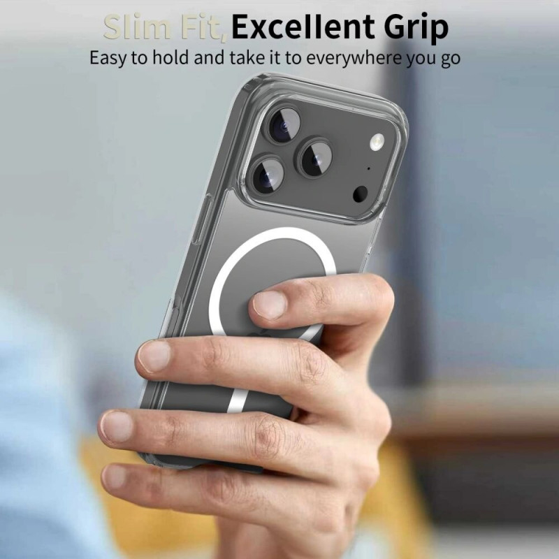 Custodia Tech-Protect Flexair Hybrid MagSafe per Apple iPhone 17 Pro, trasparente