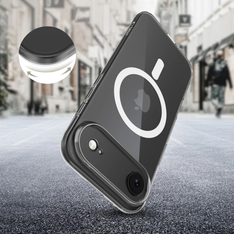 Custodia Tech-Protect FlexAir MagSafe per Apple iPhone Air, trasparente