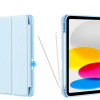 Custodia Tech-Protect SC Pen per Apple iPad 10.9 (2022) / iPad 11 (2025), azzurro cielo